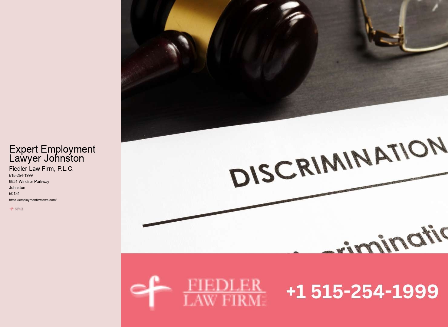 Johnston Employment Law Consultation Firm Legal Assistance