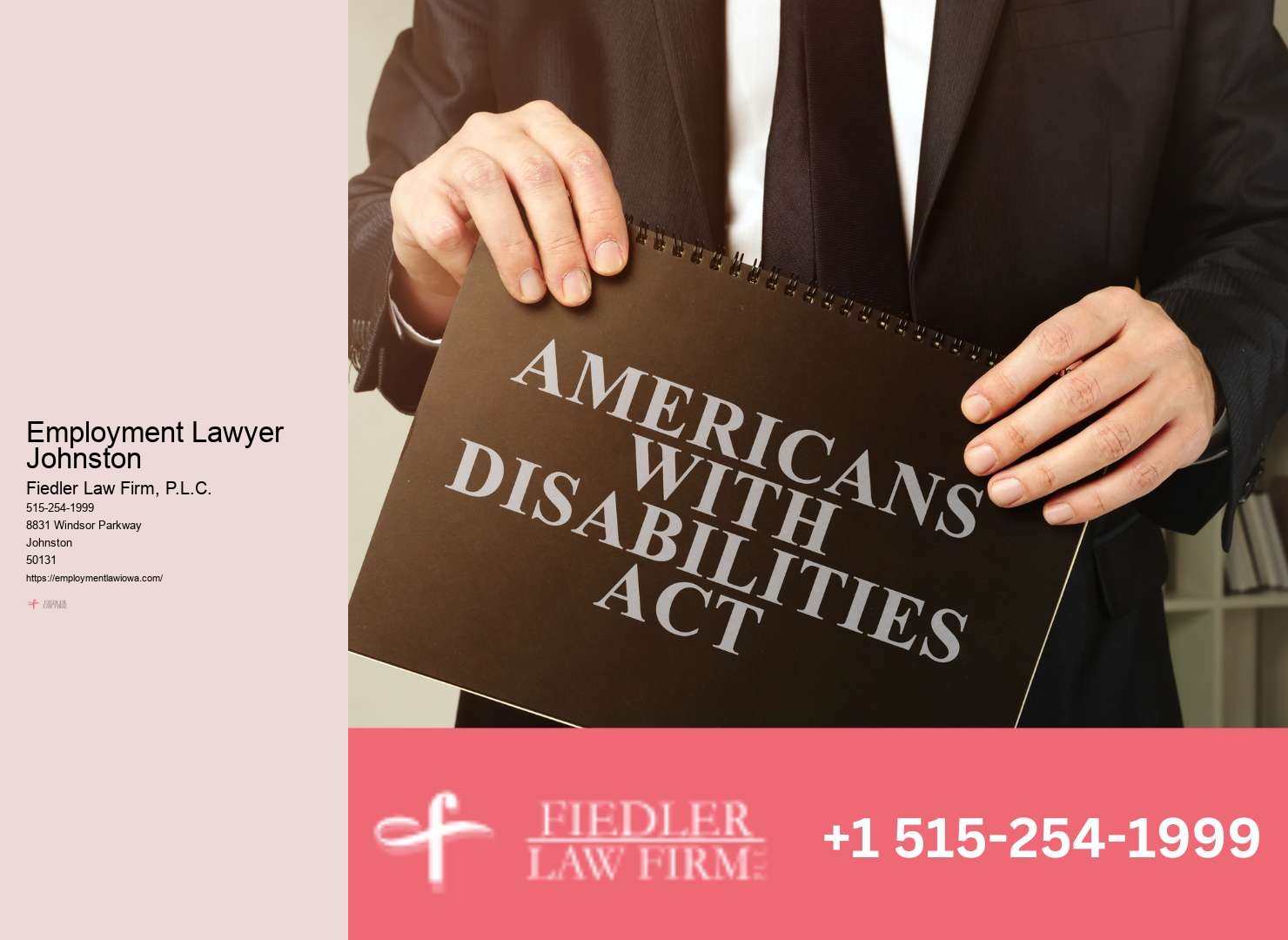 Employment Lawyer Johnston contracts