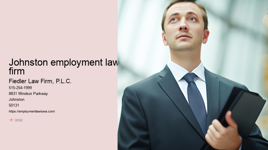 Johnston employment law firm
