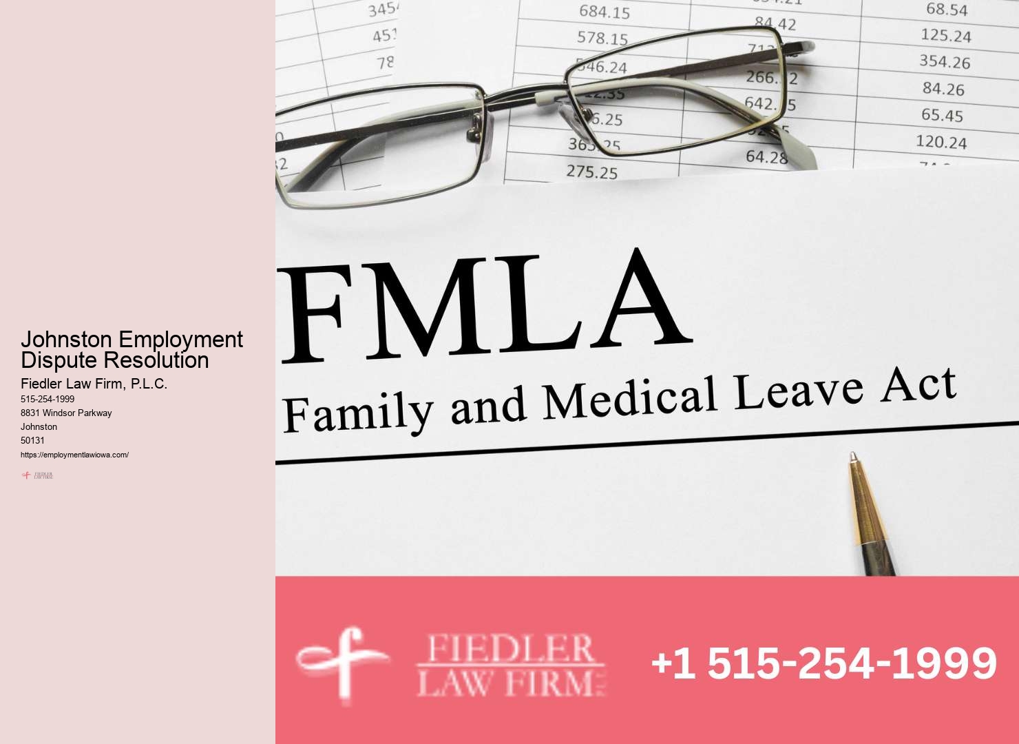 Johnston Employment Law Consultation Firm Specialist Legal Counsel