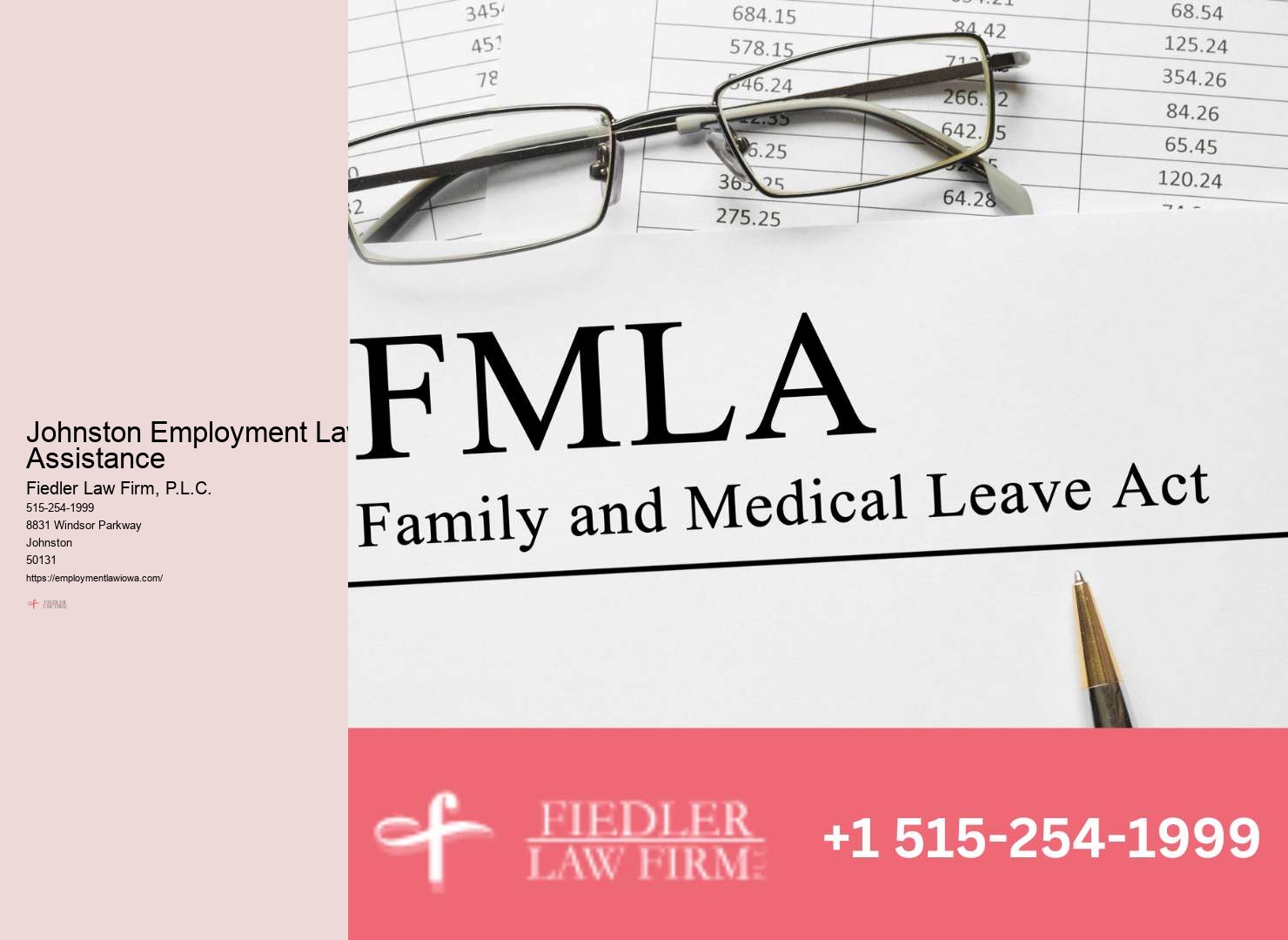 Johnston Employment Law Consultation Firm Expert