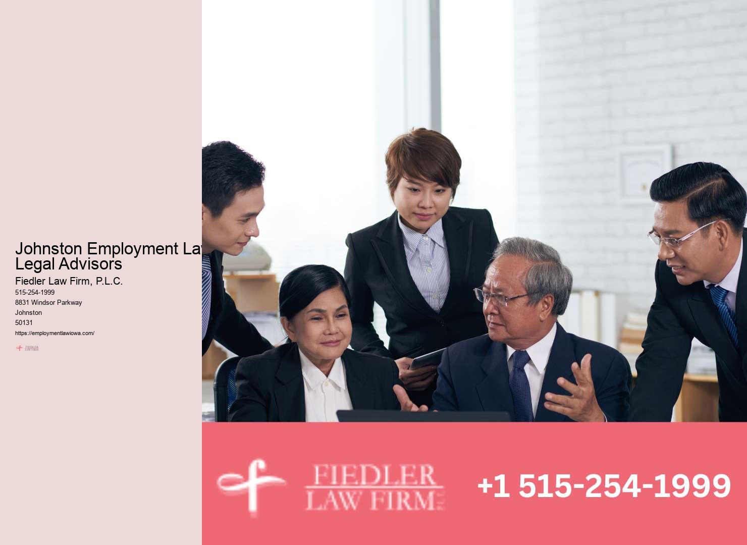 Premier Harassment at Work Attorney Johnston