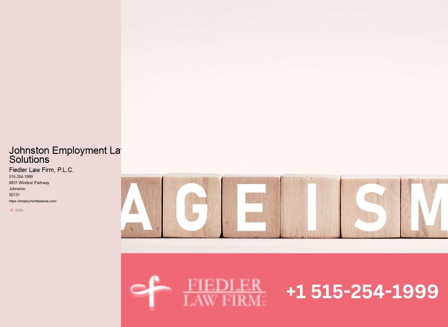 Johnston Employment Law Consultation Firm Specialist Support