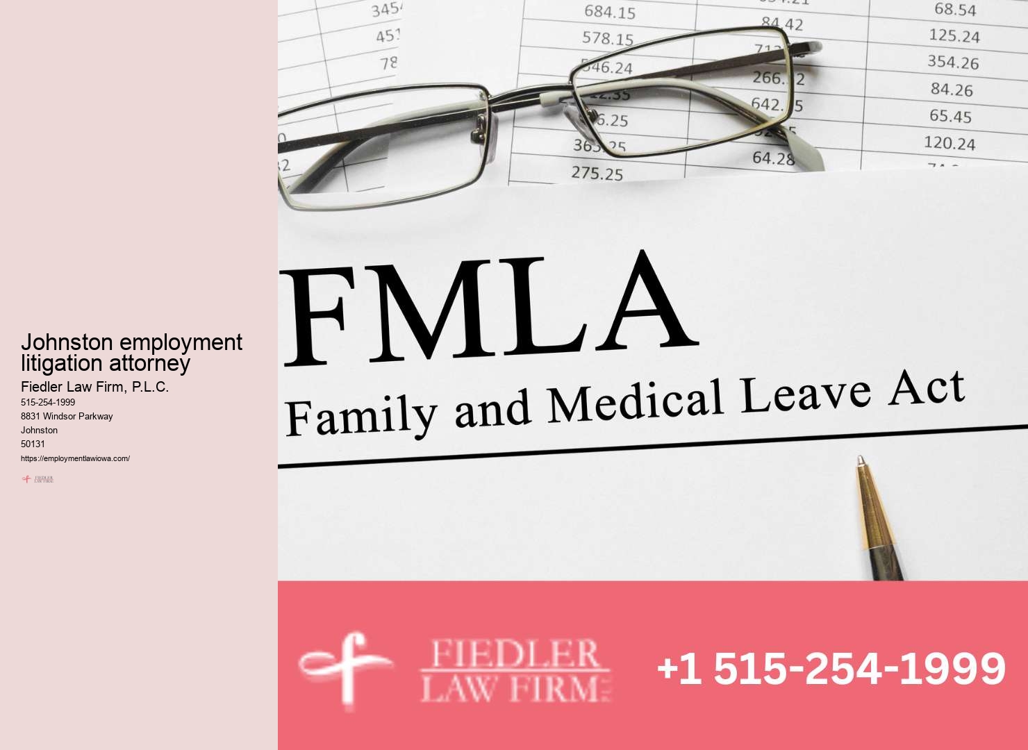 Experienced Employment Attorney Johnston