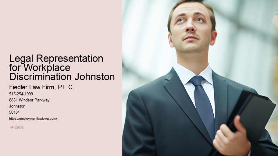 Legal Representation for Workplace Discrimination Johnston