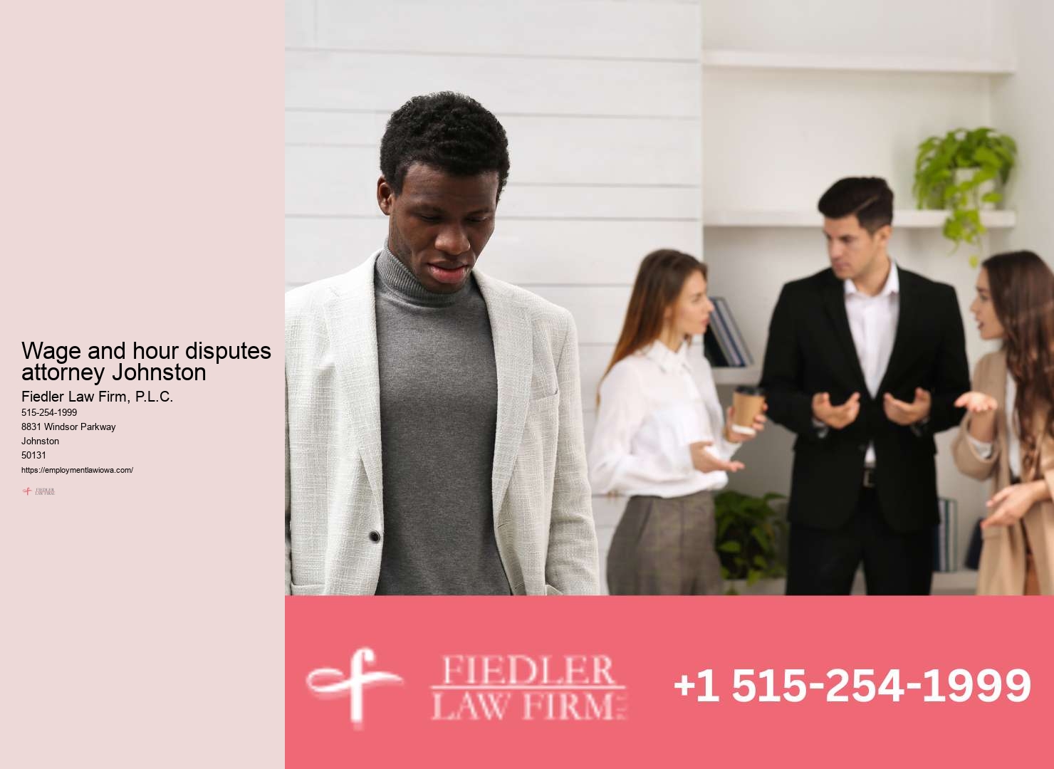 Established Workplace Discrimination Legal Representation Johnston