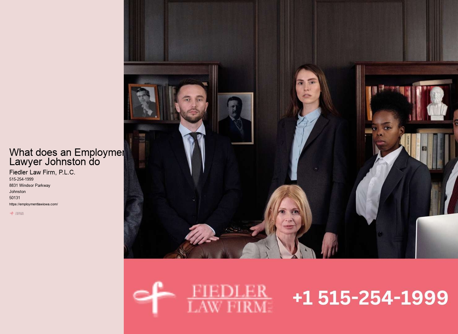 Johnston Employment Law Firm Representation